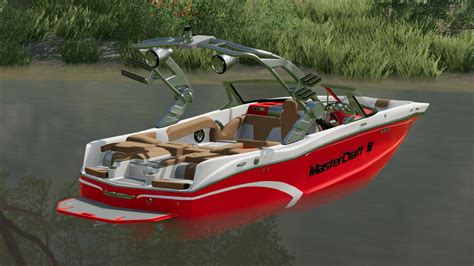 Besides the 400 machines and more than 100 licensed brands, <b>FS22</b> also offers <b>mods</b> support. . Fs22 mastercraft boat mod